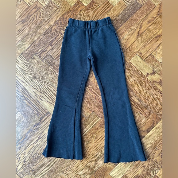 Katie J NYC Girls Flare Leg Pant Black Size Small - Picture 1 of 2